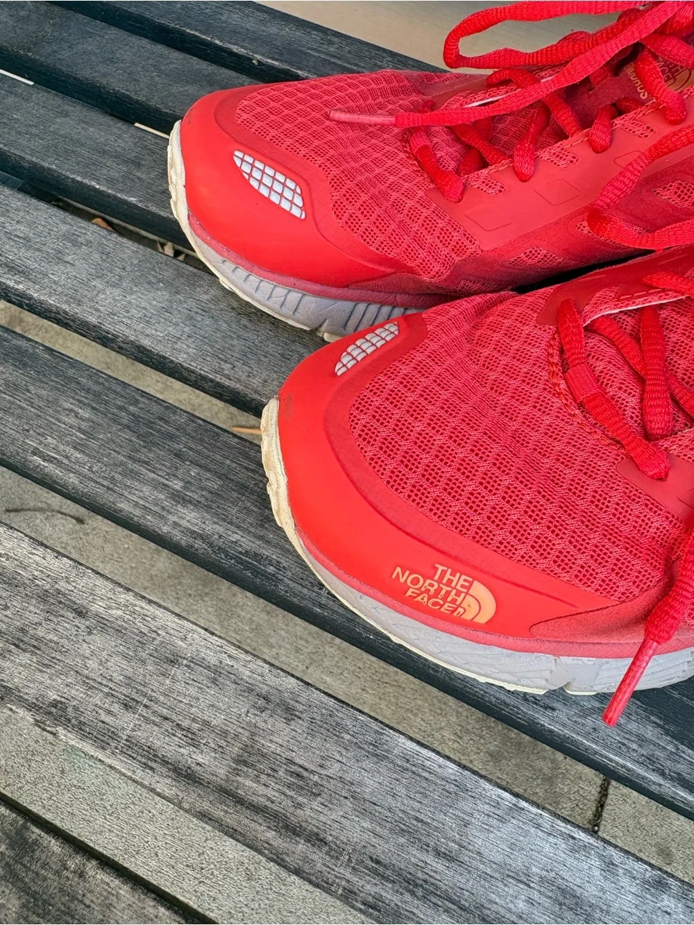 The North Face lightweight red